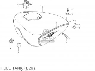 FUEL TANK (E28) - LS650 BOULEVARD S40 2012 (L2) USA CALIFORNI CANADA (E03 E33 E28)