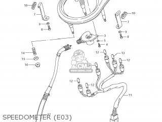 SPEEDOMETER (E03) - LS650 BOULEVARD S40 2012 (L2) USA CALIFORNI CANADA (E03 E33 E28)