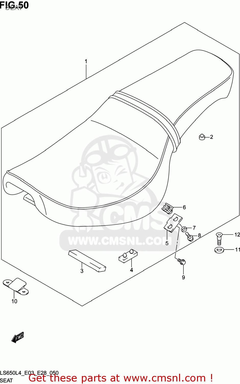 SEAT LS650 BOULEVARD S40 2014 (L4) USA (E03)