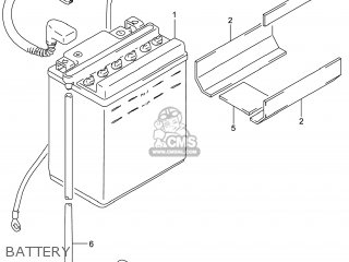 BATTERY - LS650 BOULEVARD S40 2014 (L4) USA (E03)