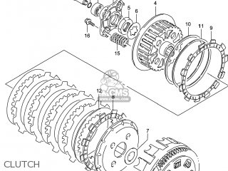 CLUTCH - LS650 BOULEVARD S40 2014 (L4) USA (E03)