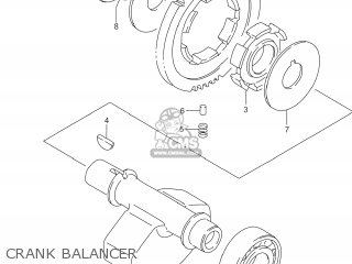 CRANK BALANCER - LS650 BOULEVARD S40 2014 (L4) USA (E03)