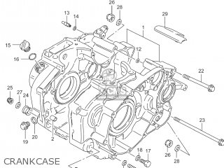 CRANKCASE - LS650 BOULEVARD S40 2014 (L4) USA (E03)