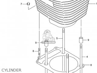 CYLINDER - LS650 BOULEVARD S40 2014 (L4) USA (E03)