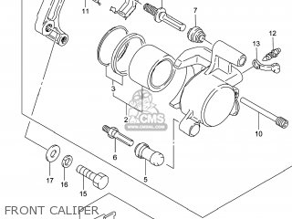 FRONT CALIPER - LS650 BOULEVARD S40 2014 (L4) USA (E03)