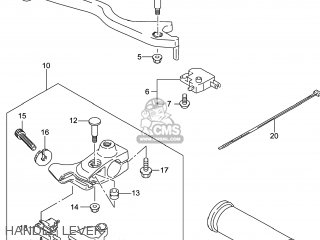 HANDLE LEVER - LS650 BOULEVARD S40 2014 (L4) USA (E03)