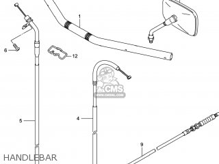 HANDLEBAR - LS650 BOULEVARD S40 2014 (L4) USA (E03)