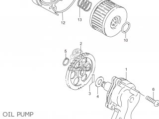 OIL PUMP - LS650 BOULEVARD S40 2014 (L4) USA (E03)