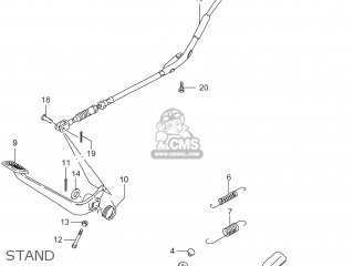 STAND - LS650 BOULEVARD S40 2014 (L4) USA (E03)