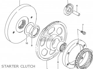 STARTER CLUTCH - LS650 BOULEVARD S40 2014 (L4) USA (E03)