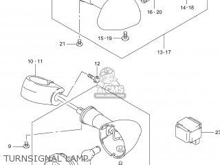 TURNSIGNAL LAMP - LS650 BOULEVARD S40 2014 (L4) USA (E03)