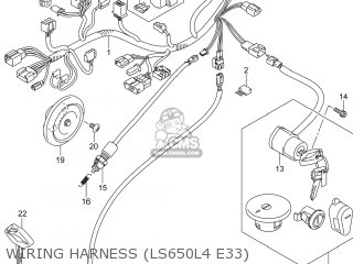 WIRING HARNESS (LS650L4 E33) - LS650 BOULEVARD S40 2014 (L4) USA (E03)