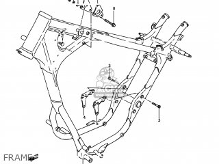 FRAME - LS650 SAVAGE 1986 (G) USA (E03)