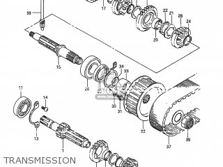 TRANSMISSION - LS650 SAVAGE 1987 (H) USA (E03)