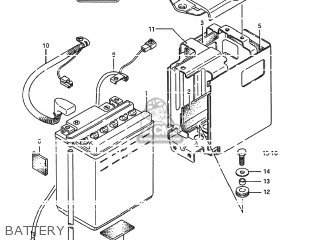 BATTERY - LS650 SAVAGE 1995 (S) USA (E03)