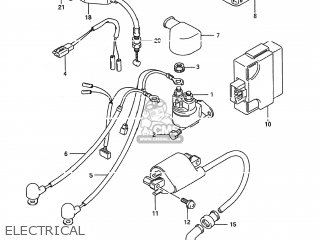 ELECTRICAL - LS650 SAVAGE 1995 (S) USA (E03)