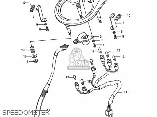 SPEEDOMETER - LS650 SAVAGE 1995 (S) USA (E03)