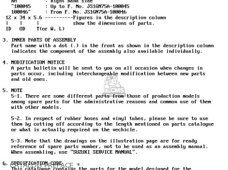 * CATALOG PREFACE * - LS650F 1988 (J) (E04 E18 E22 E34 E75 E77)