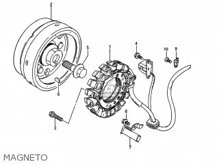 Suzuki LS 650 1986-2003 Savage (LS650) Brake Hub / Drum Rear | Baboon - Foto 12