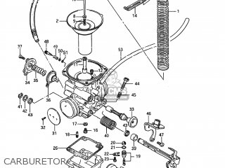 CARBURETOR - LS650F SAVAGE 1988 (J) USA (E03)