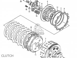 CLUTCH - LS650F SAVAGE 1988 (J) USA (E03)