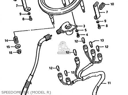 SPEEDOMETER (MODEL R) - LS650P 1988 (J) (E04 E18 E22 E34 E75 E77)