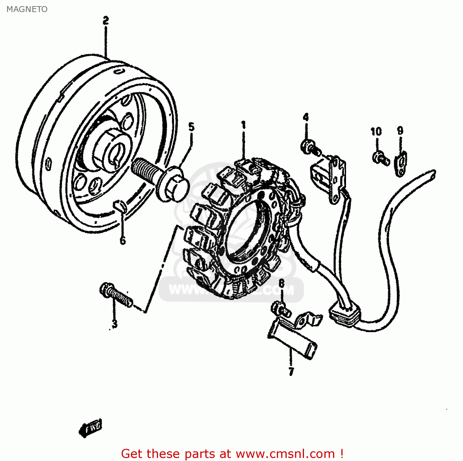 MAGNETO LS650P 1990 (L) (E24)