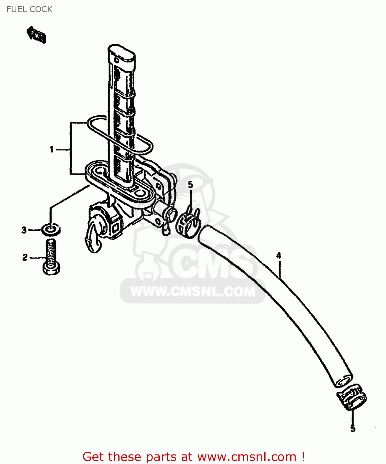 FUEL COCK LS650P 1990 (L) (E24)