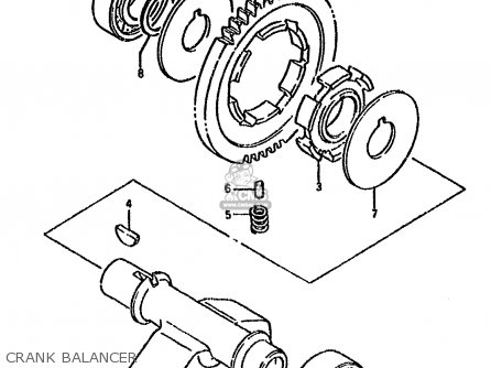 CRANK BALANCER - LS650P 1990 (L) (E24)