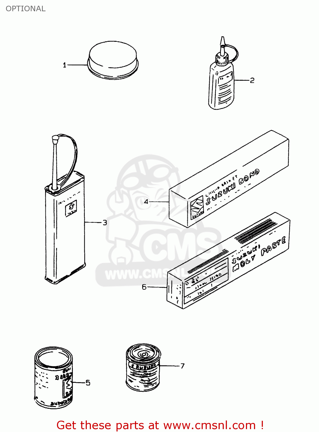 OPTIONAL LS650P 1996 (T) (E01)