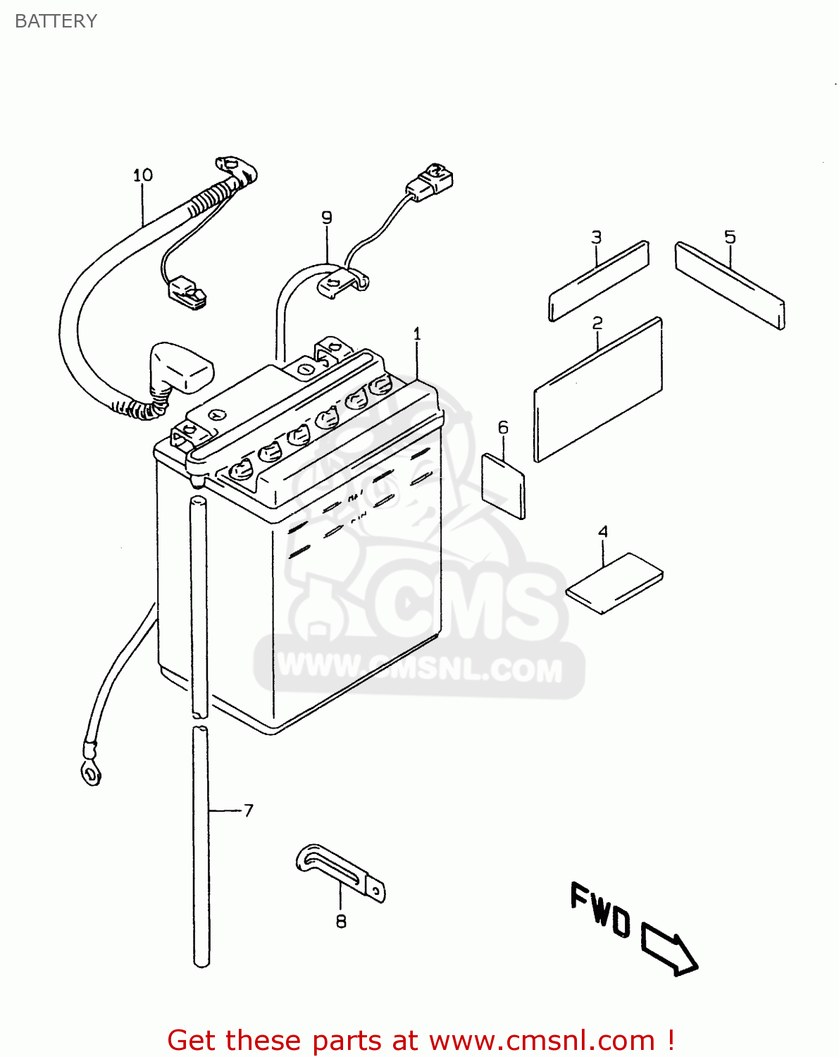 BATTERY LS650P 1998 (W) (E02 E04 E17 E18 E22 E25 E53 / P37