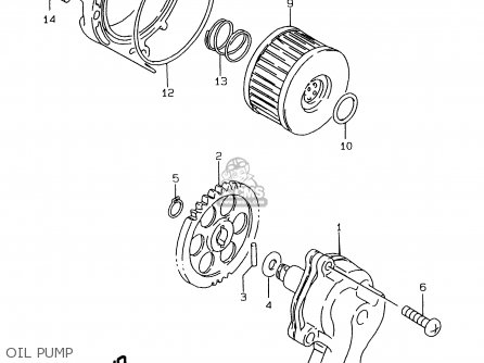OIL PUMP - LS650P 1998 (W) (E02 E04 E17 E18 E22 E25 E53 / P37