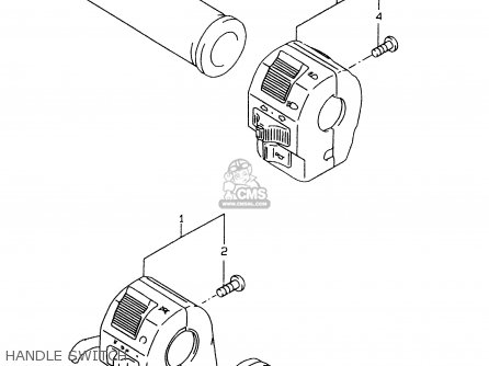 HANDLE SWITCH - LS650P 1998 (W) (E02 E04 E17 E18 E22 E25 E53 / P37