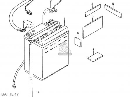 BATTERY - LS650P 1999 (X) (E02 E04 E17 E18 E22 E25 E53 / P37