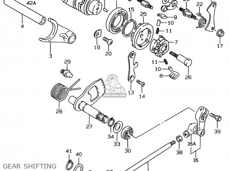 GEAR SHIFTING - LS650P 2000 (Y) (E01)