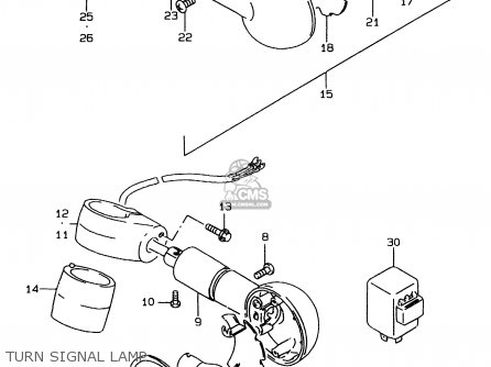 TURN SIGNAL LAMP - LS650P 2000 (Y) (E01)