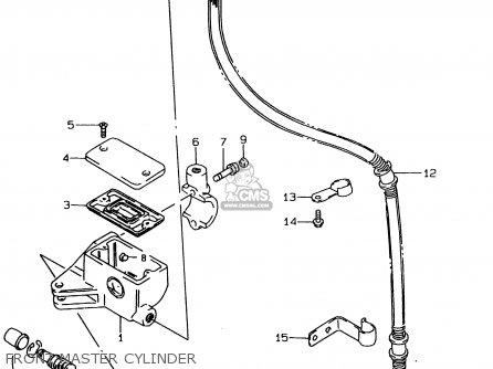 FRONT MASTER CYLINDER - LS650P 2000 (Y) (E01)