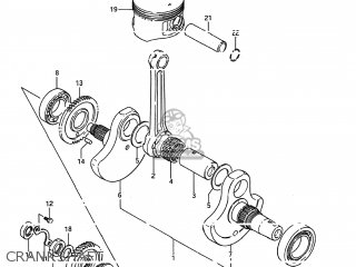 CRANKSHAFT - LS650P SAVAGE 1995 (S) USA (E03)