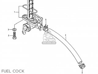 FUEL COCK - LS650P SAVAGE 1995 (S) USA (E03)