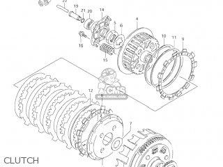 CLUTCH - LS650P SAVAGE 1996 (T) USA (E03)