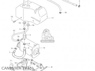 CANISTER (E33) - LS650P SAVAGE 1997 (V) USA (E03)