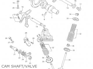 CAM SHAFT/VALVE - LS650P SAVAGE 1999 (X) USA (E03)