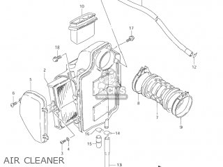 AIR CLEANER - LS650P SAVAGE 2002 (L2) USA (E03)
