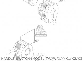 HANDLE SWITCH (MODEL T/V/W/X/Y/K1/K2/K3) - LS650P SAVAGE 2004 (L4) USA (E03)