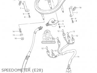 SPEEDOMETER (E28) - LS650P SAVAGE 2004 (L4) USA (E03)