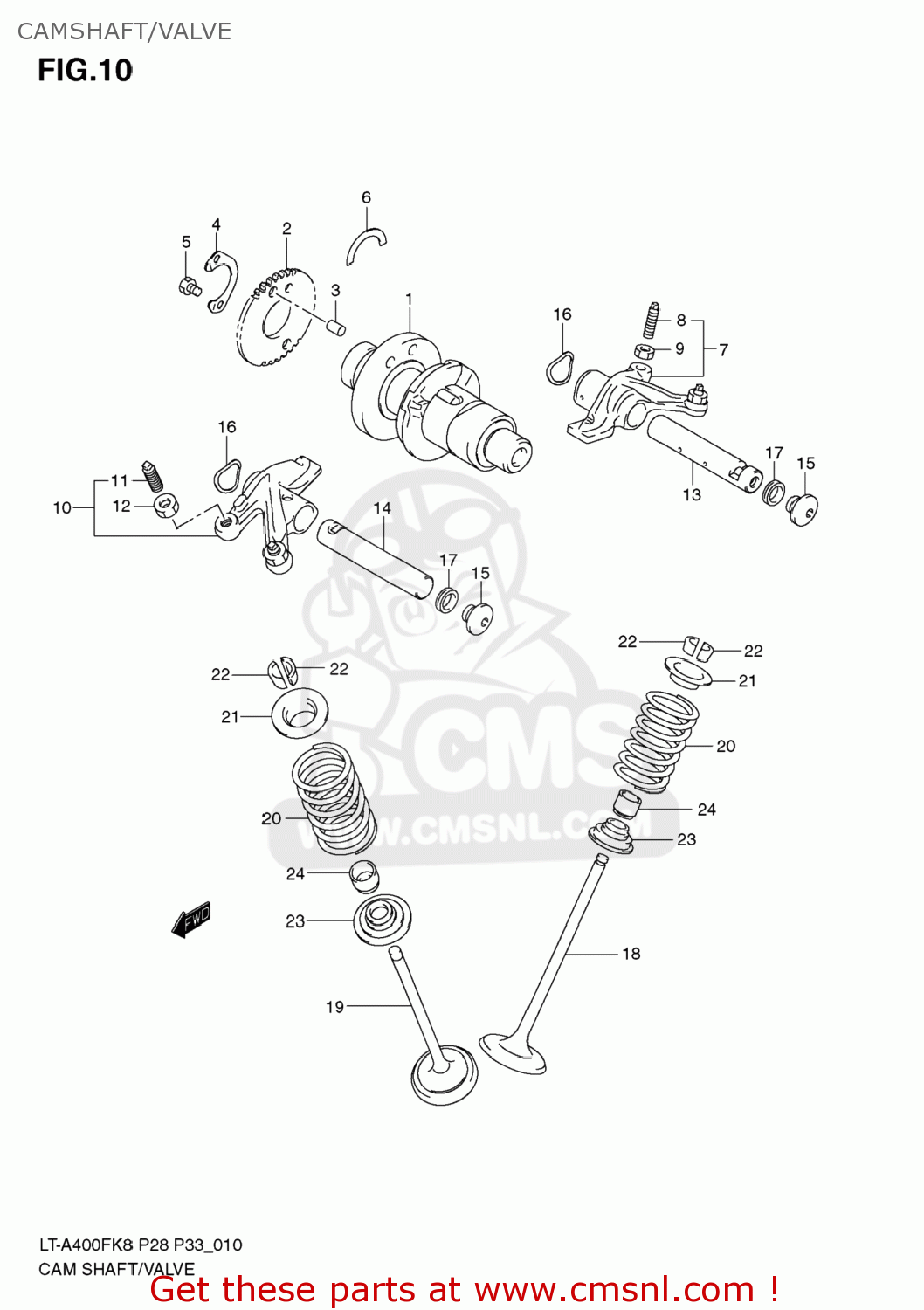 Suzuki LTA400F KING QUAD 2009 (K9) USA (E03) KINGQUAD KINGQUAD