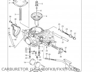 Suzuki LT-A400F KING QUAD 2010 (L0) USA (E03) KINGQUAD KING-QUAD parts ...