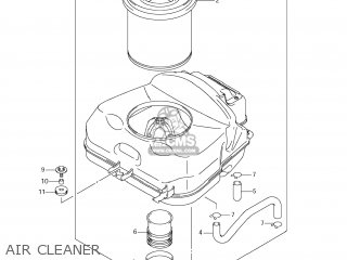 AIR CLEANER - LT-A700XP KING QUAD 2009 (K9) USA (E03) KINGQUAD KING-QUAD