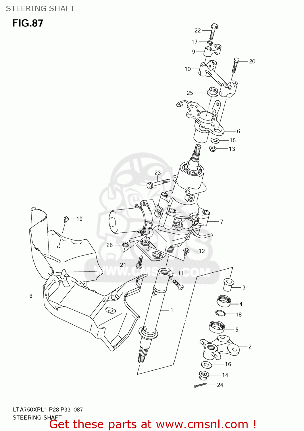 Suzuki LTA700XPZ KING QUAD 2011 (L1) USA (E03) KINGQUAD KINGQUAD