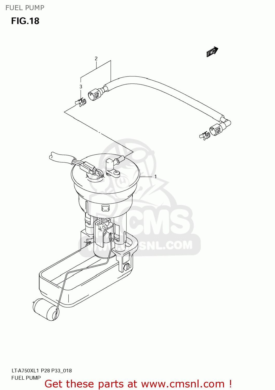 Suzuki LTA750XZ KING QUAD 2011 (L1) USA (E03) KINGQUAD KINGQUAD FUEL